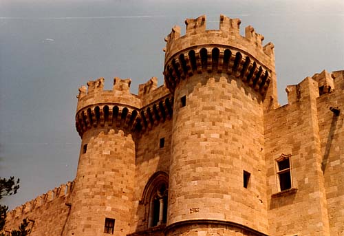 Rhodos, the castle