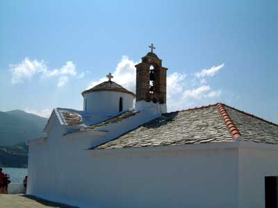 Church in Skopelos town